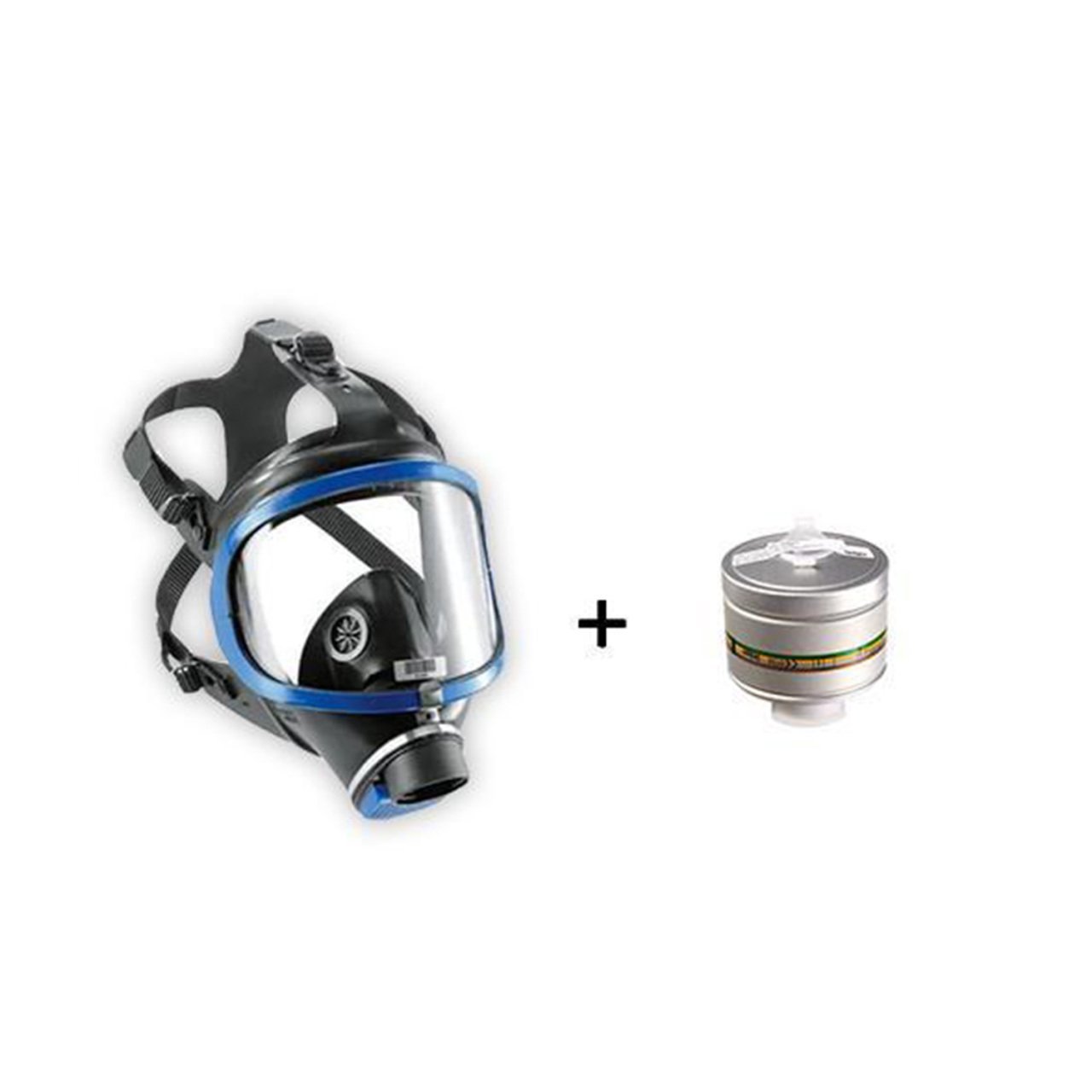Plore 6300 Tam Yüz Gaz Maskesi + 6738802 A2B2E2K1 Filtre | Drager X