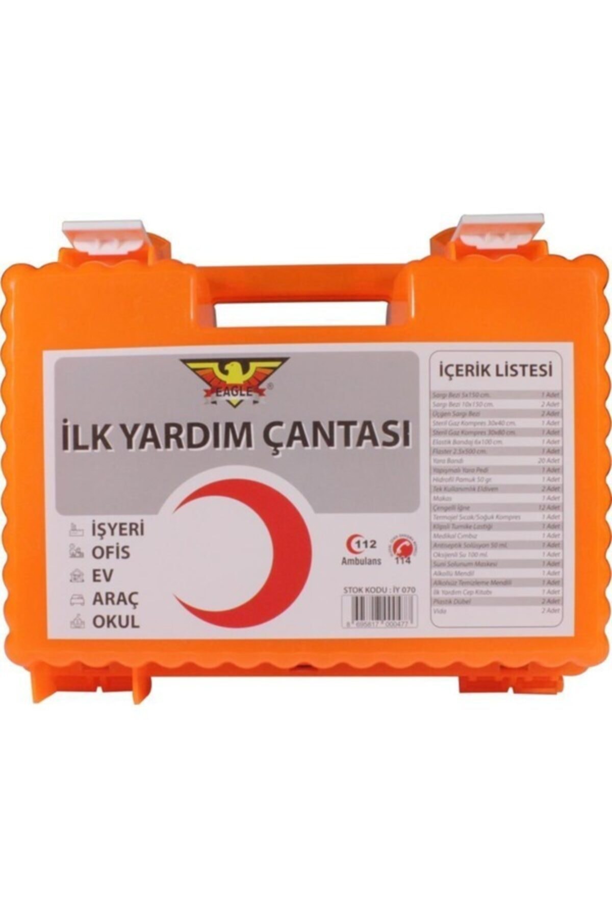 Profesyonel Eagle Ilk Yardım Çantası, Ilkyardım Seti