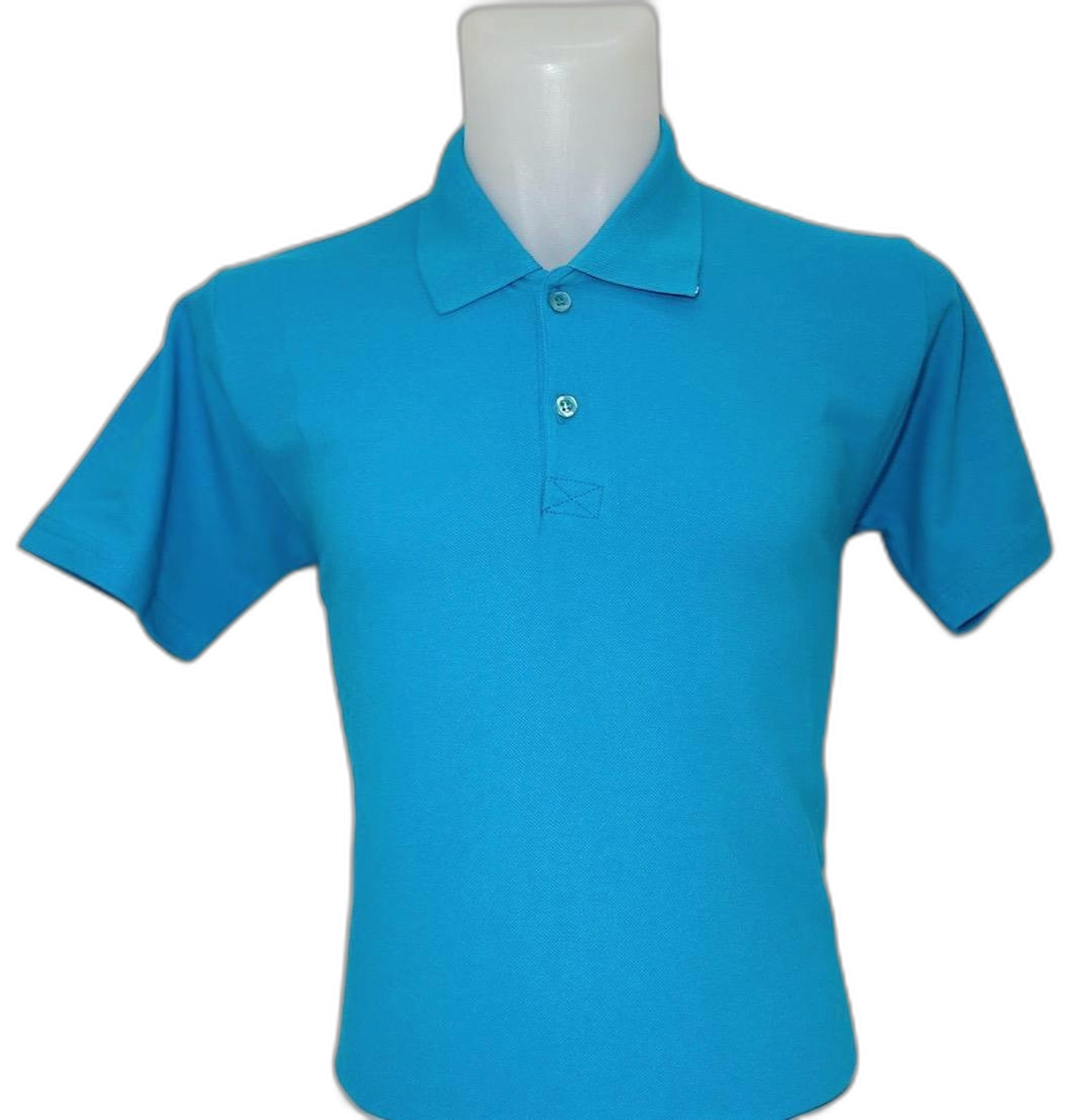 Turkuaz Polo Yaka Tişört